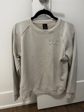 OVO October’s Very Own Beige Crewneck Sweatshirt. Size Medium